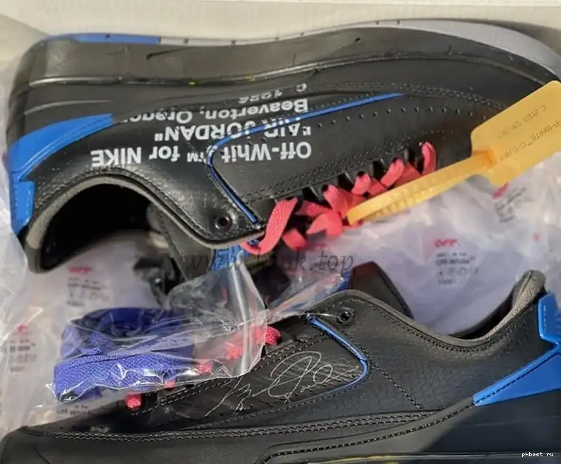 blue x materials Air Jordan ship God Low 2 ready OFF-WHITE retail to PK 0513